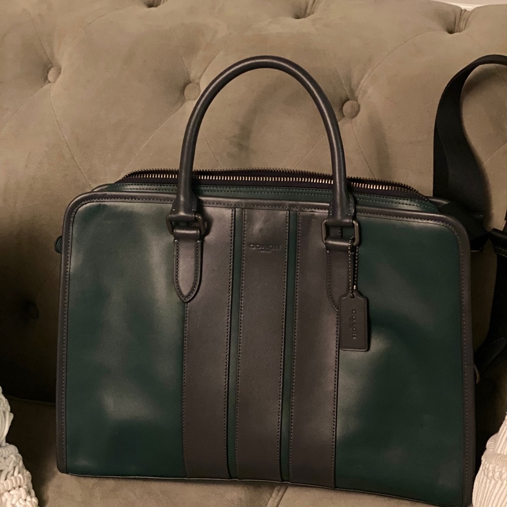 Coach Leather Briefcase